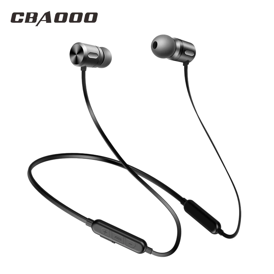 Беспроводные Bluetooth наушники CBAOOO BC10 Спортивная гарнитура с подвесной шеей и