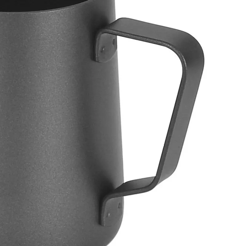 Кувшин для вспенивания молока 20 унций с наклейкой термометром стальная чашка