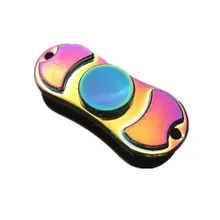 Красочные Непоседа счетчик сплава Радуга 4 минуты металла гироскоп ручной Spinner для пальцев аутизм СДВГ взрослых childen анти-стресс игрушка