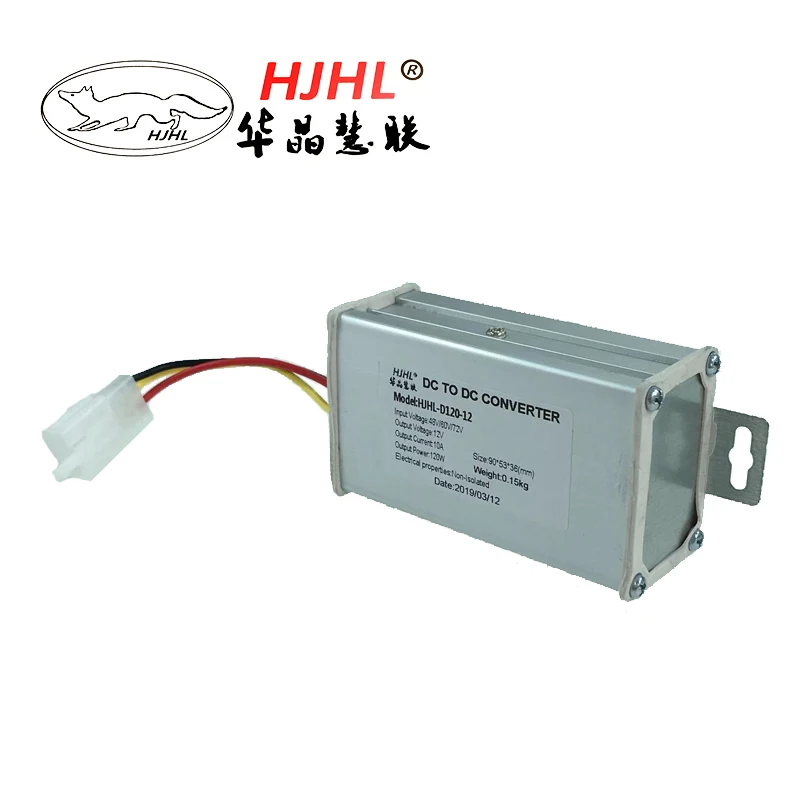 Электрический DC понижающий преобразователь 48V60V72V к 12V10A 120 Вт dc хорошего