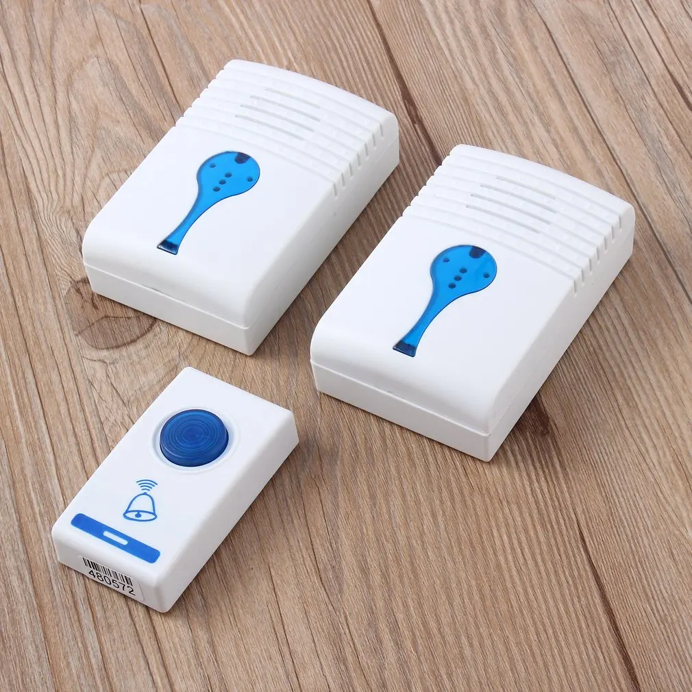 

Digital LED Wireless Room Doorbell Remote Control with 2 Digital Receiver LB88