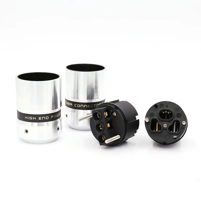 Power Plug UE & IEC conector para Hifi Plugue Elétrico