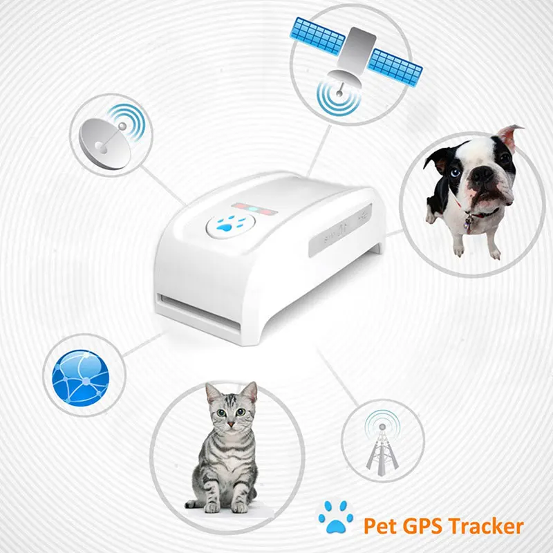 Качество gps трекер воротник Смарт точность определения местоположения наружное устройство gps+ LBS локатор анти-потеря сигнализации Tracer собаки трекинг воротник