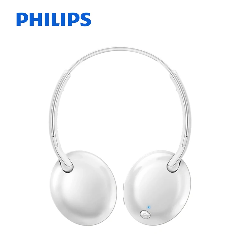 Беспроводная гарнитура Philips SHB4405/bluetooth-наушники с регулятором громкости, стерео бас для Galaxy Note 8 S8 PLUS Xiao mi 8 Hua Wei - Цвет: White