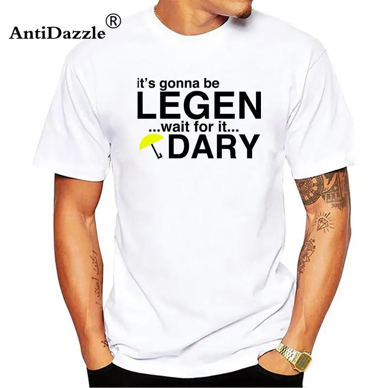 

Men Short Sleeve Cotton T-shirts TV How I Met Your Mother T Shirts Casual Stylish Tops Tees New Summer