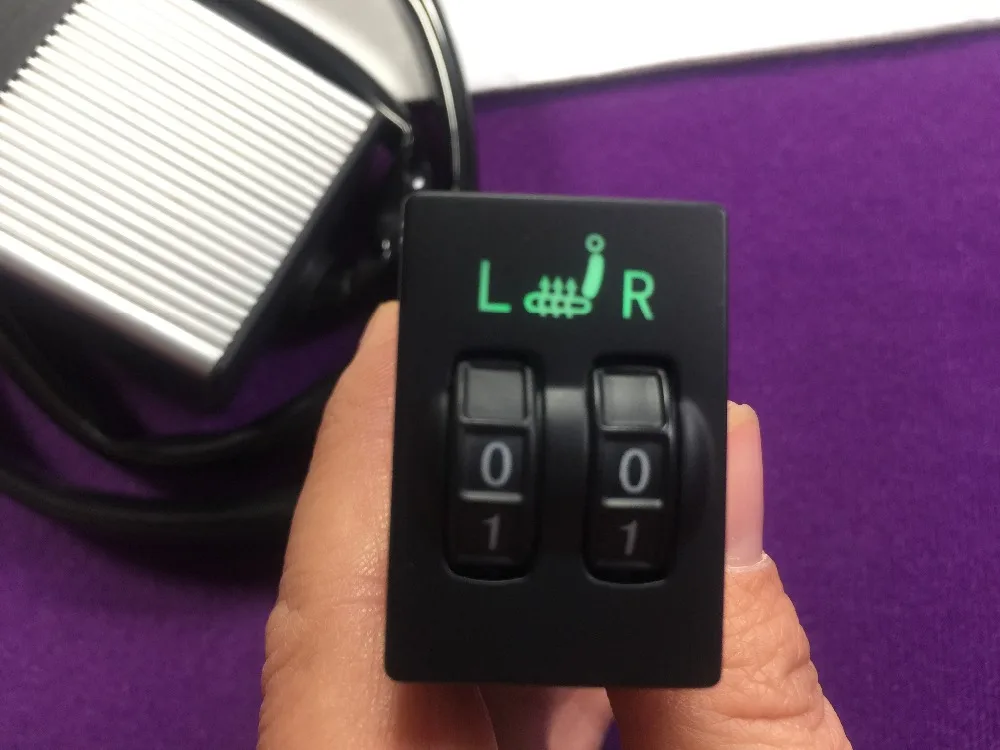 2 сиденья с подогревом подогреватель подходит для Prado Corolla RAV4 Reiz Yaris Camry Crown EZ Vios Venza