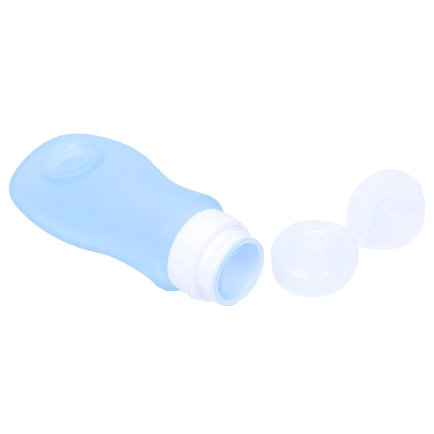 

3 Pack Silicone Travel Bottle Tubes Set Squeezable Travel Tube Packing Bottle Pack Smart Carry Tube Containers Kit Safe