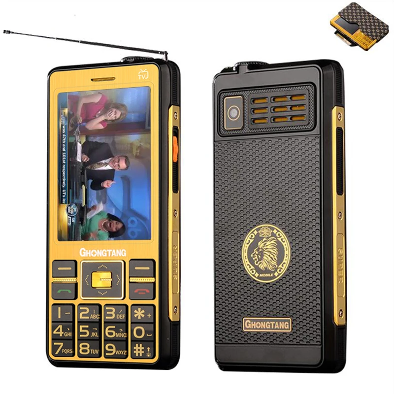 

Handwriting Touch Large Screen Free Analog TV Big Keyboard Font Senior Mobile Phone Lound Voice Free Case Longer Standby D2016