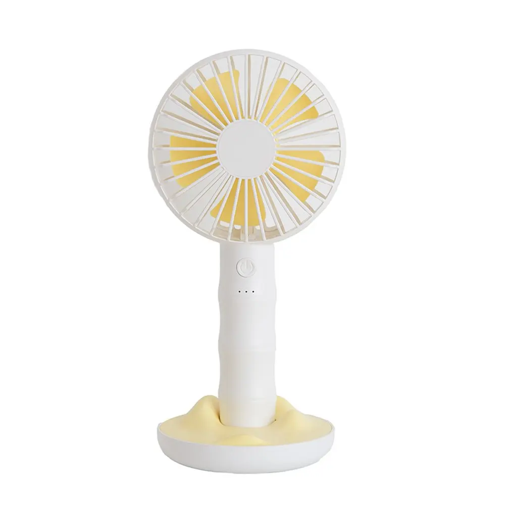 

Bamboo-like Handheld Usb Rechargeable Mini Fan Summer Electric Handheld Fan Nordic Style Desktop Cool
