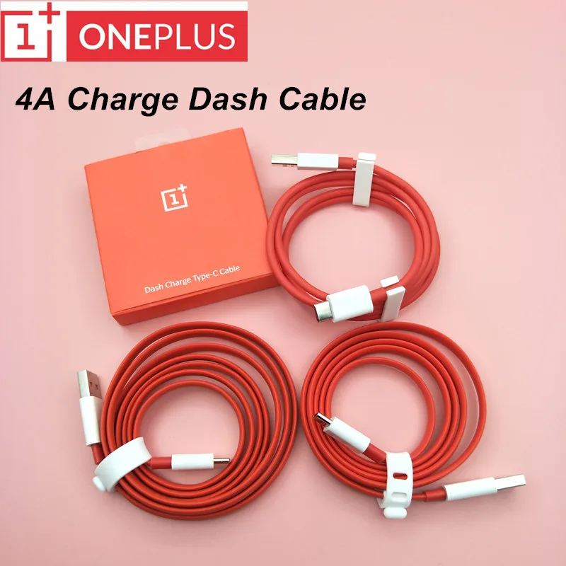 Original Oneplus Dash Cable 100cm/150cm 4A fast Charging Data Cord line