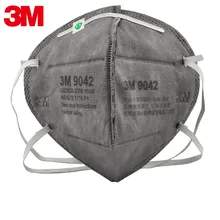 25 шт. 3M9042 активированный уголь маска респиратор защиты Анти-формальдегидные Haze выхлопных газов твердых частиц пыли Для мужчин Для женщин для верховой езды