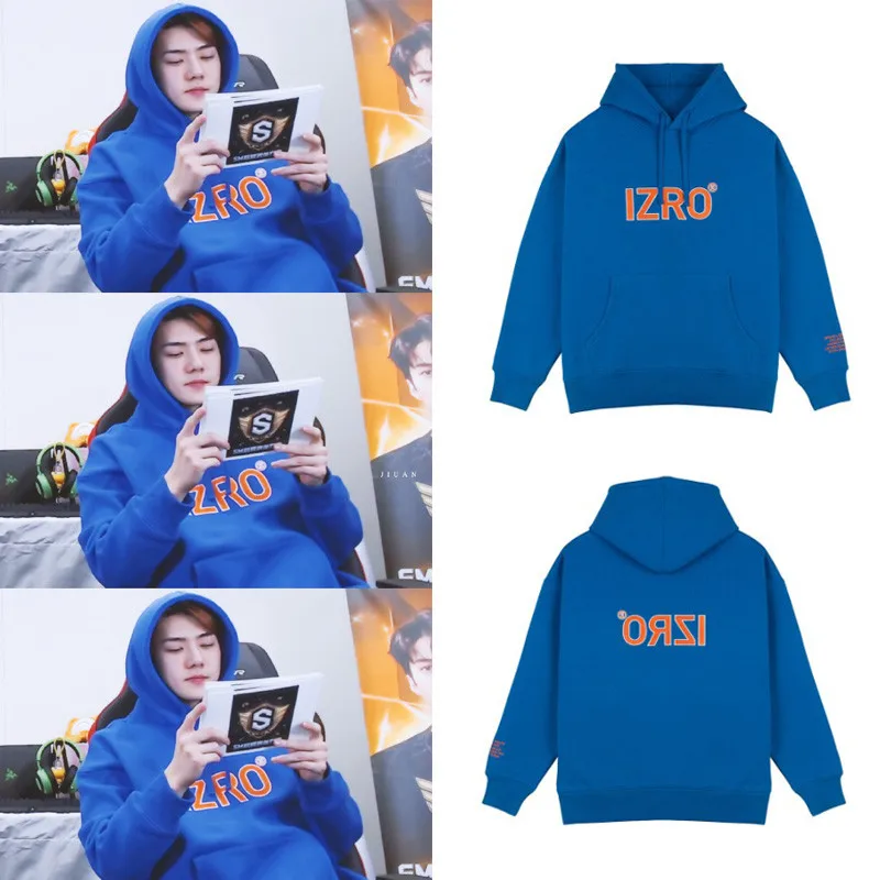 

WXCTEAM Unisex EXO Hoodie Sehun IZRO INS Same Unisex Casual Hip Pop Hoodie Sweatshirt Jumper