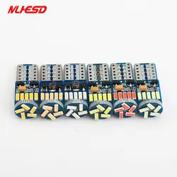 4 шт./лот авто светодиодный T10 Canbus светодиодный W5W Canbus T10 светодиодный 15smd 4014 светодиодный бесполярности светодиодный Парковка свет внешний