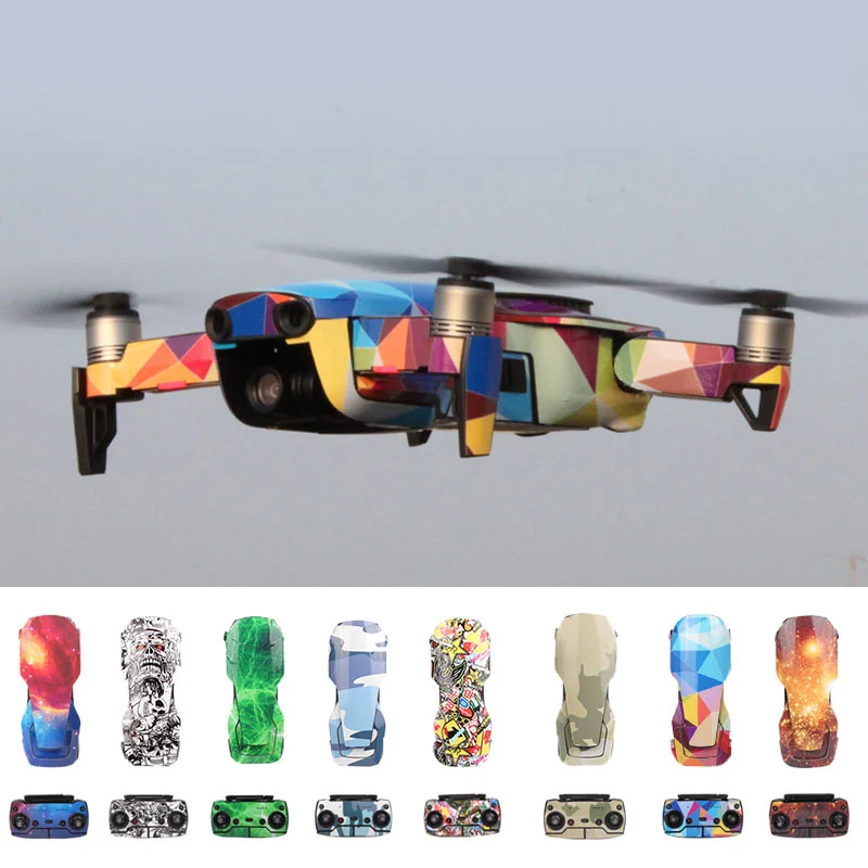 

Cool Waterproof PVC Stickers of Skin Decals for DJI MAVIC AIR Drone Accessories