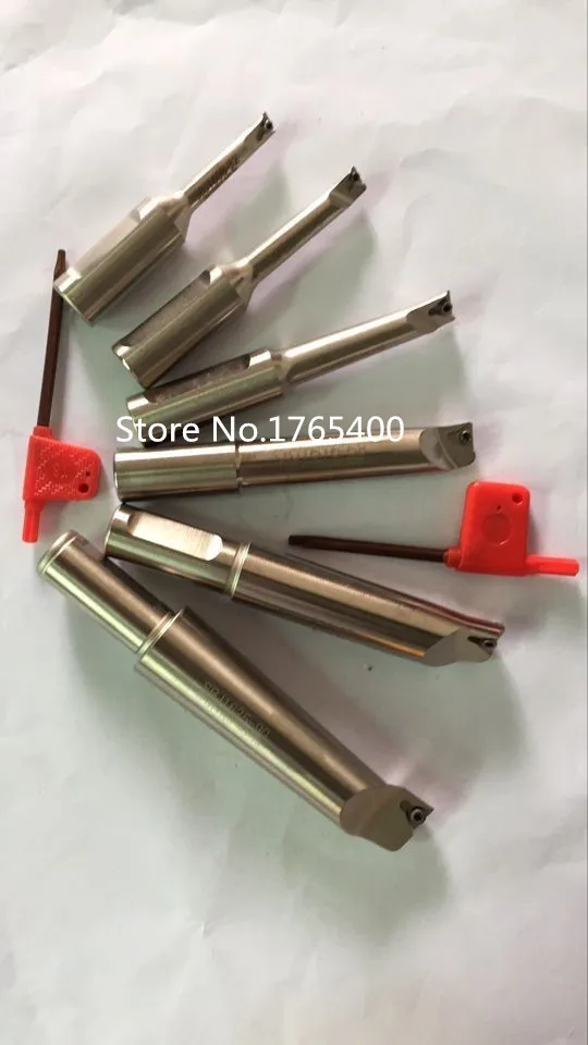 New 6pcs indexable boring bar with 16mm shank SBJ16 boring bar boring tool