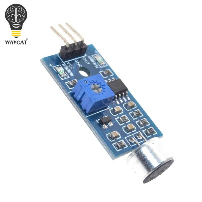 HUIMAI Selling Sound Detection Sensor Module Sound Sensor Intelligent Vehicle For Arduino Drop Shipping Wholesale