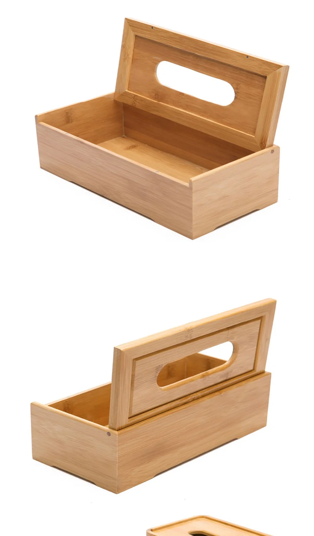 Bamboo Wood Tissue Box For Home Living Room Bedroom 11 Bamboo Wood Tissue Box For Home Living Room Bedroom