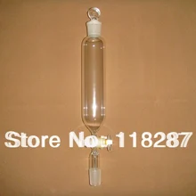 250 мл трубки separatory воронка, со стеклянной краном, 24/29 совместное, лабораторная стеклянная посуда