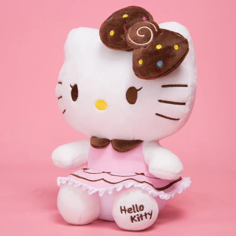 Плюшевая кукла Hello Kitty подарок на день рождения каваи мягкие игрушки животные для