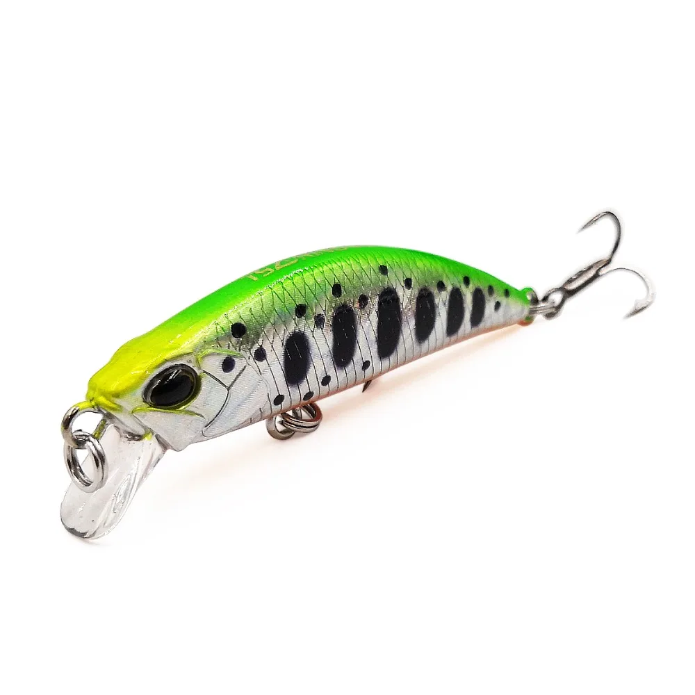 

2018 NEW TSURINOYA DW63 Fishing Sinking Minnow Lure Wobbler Lures artificial Bait Tackle for Trout Perch zander crappie
