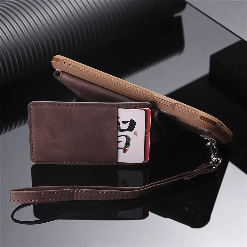 Mirror + Wallet Case For iPhone6S 6Plus 7 8Plus XR XS Max Shell Flip Leather Phone Case For Samsung S8 S9Plus Note8 9 Cover Capa (6)
