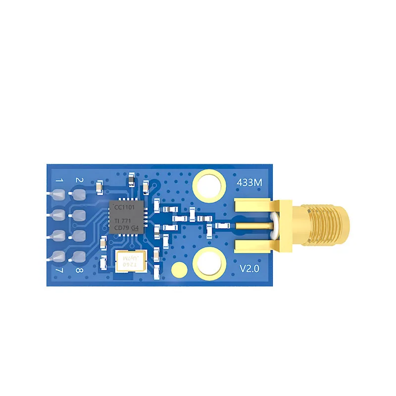 E07-M1101D-SMA 10 мВт 433 МГц CC1101 радиочастотный приемопередатчик модуль SMA интерфейс радиочастотный модуль