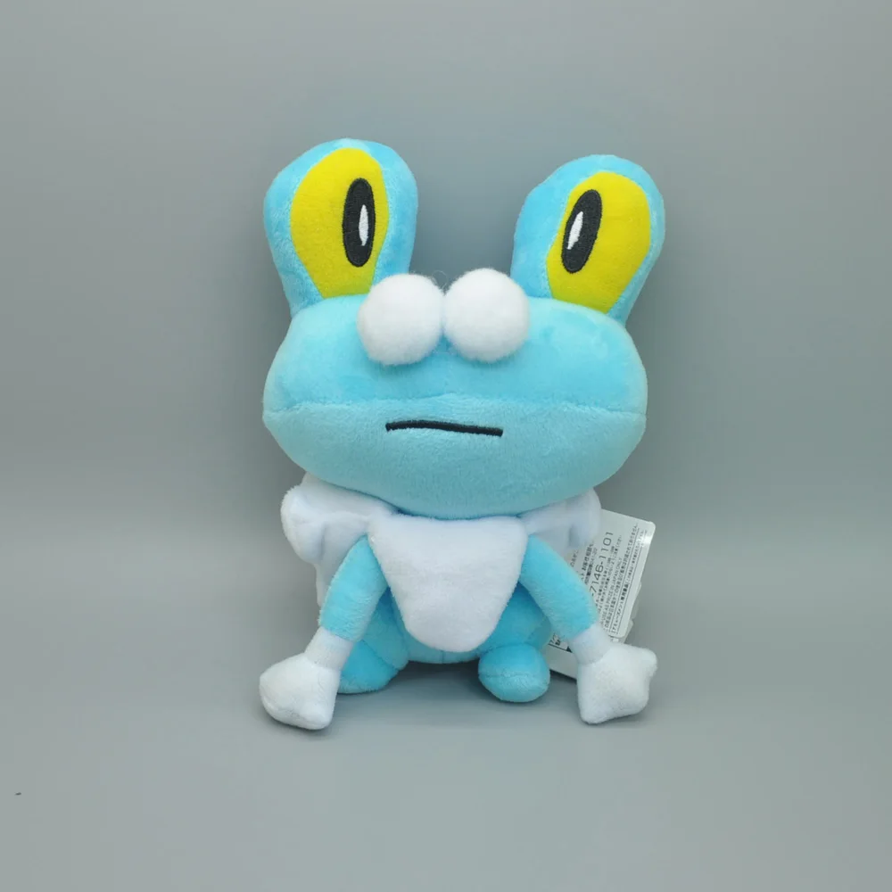 Alakazam Altaria Lucario Blastoise Bulbasaur Geodude Chansey Charizard Charmander Cubone Cyndaquil Darumak плюшевая кукла ZYQQ - Цвет: Froakie 18cm