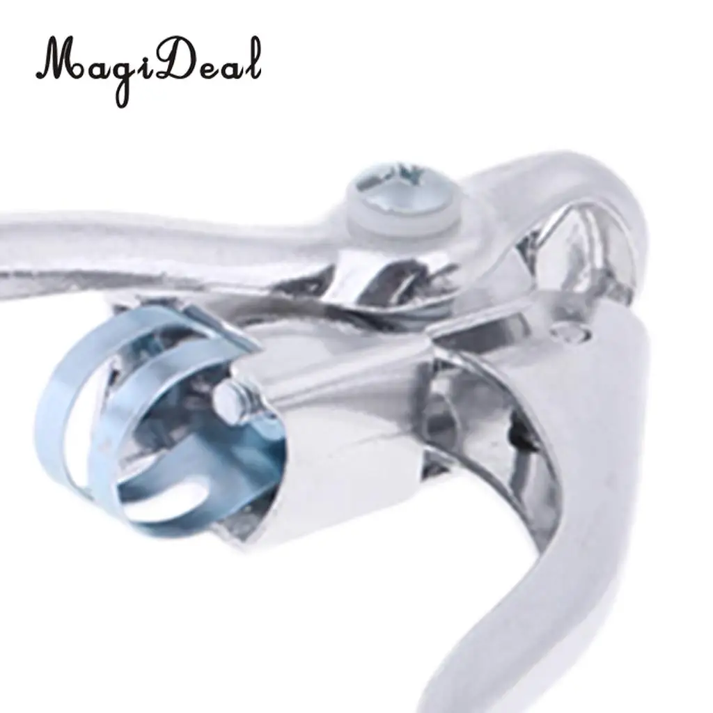 Pair of Road Bike Drop Bar Double Handle Brake Levers Racing Bicycle Fixed Gear Handbrakes