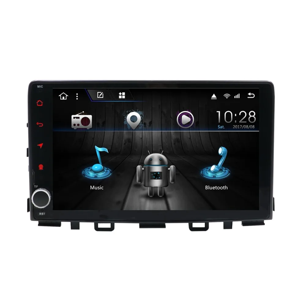 Discount 2 Din 9" Android 8.1 For Kia RIO 2017- Car Radio 8 Core 2+32GB Multimedia Plyaer Audio Car Stereo 1024*600 BT GPS RDS 0