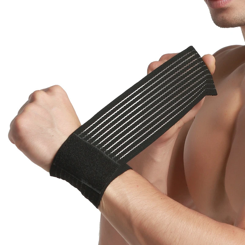 Спортивный высокоэластичный бандажный браслет ручные спортивные суппорты наручные фитнес Powerlifting wrap Carpal туннельный хлопок Weat повязка на запястье