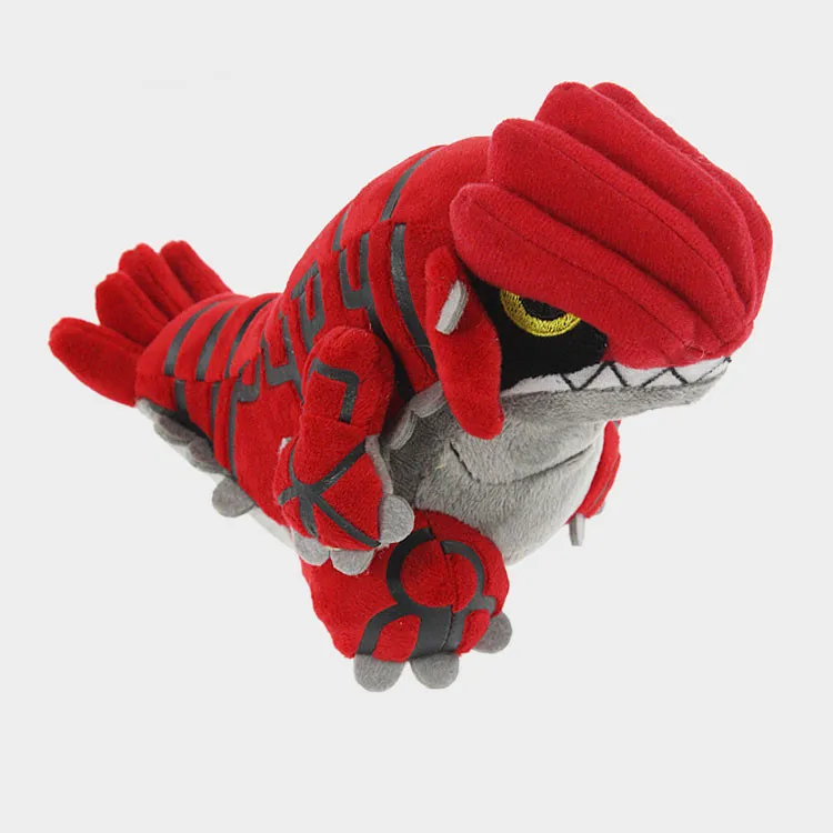 Q версия Groudon Мягкие плюшевые куклы Kawaii Groudon мягкие куклы 14 см игрушка