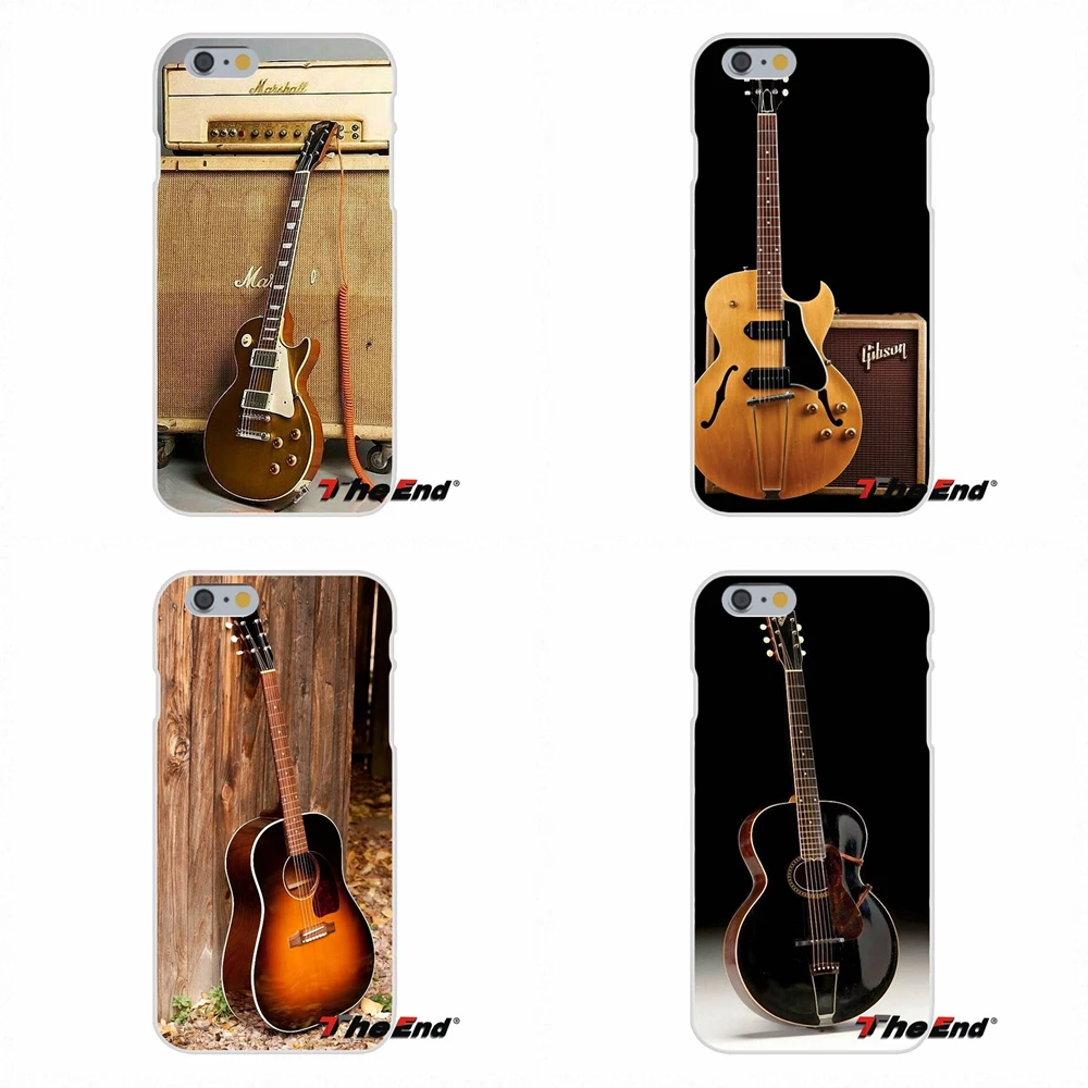 For Samsung Galaxy A3 A5 A7 J1 J2 J3 J5 J7 2015 2016 2017 Silicone Soft Phone Case Love Gibson Guitar Music Acoustic | Мобильные