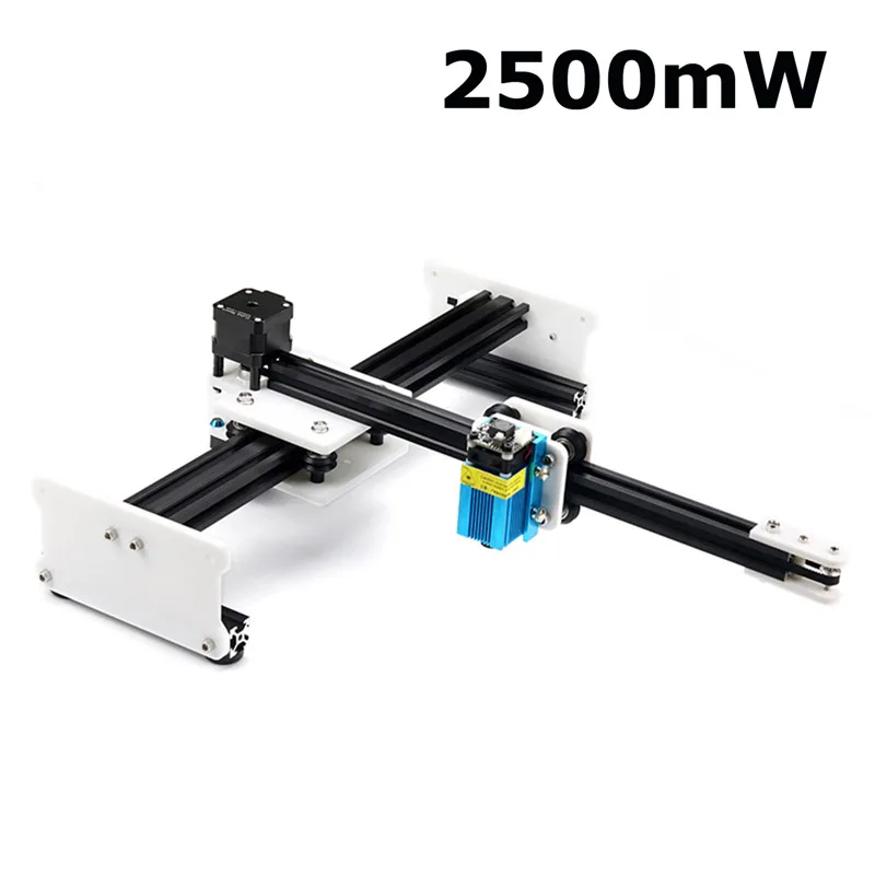 

EleksMaker Brand New EleksLaser A4 2500mW Laser Engraving Machine CNC Laser Engraver Printer