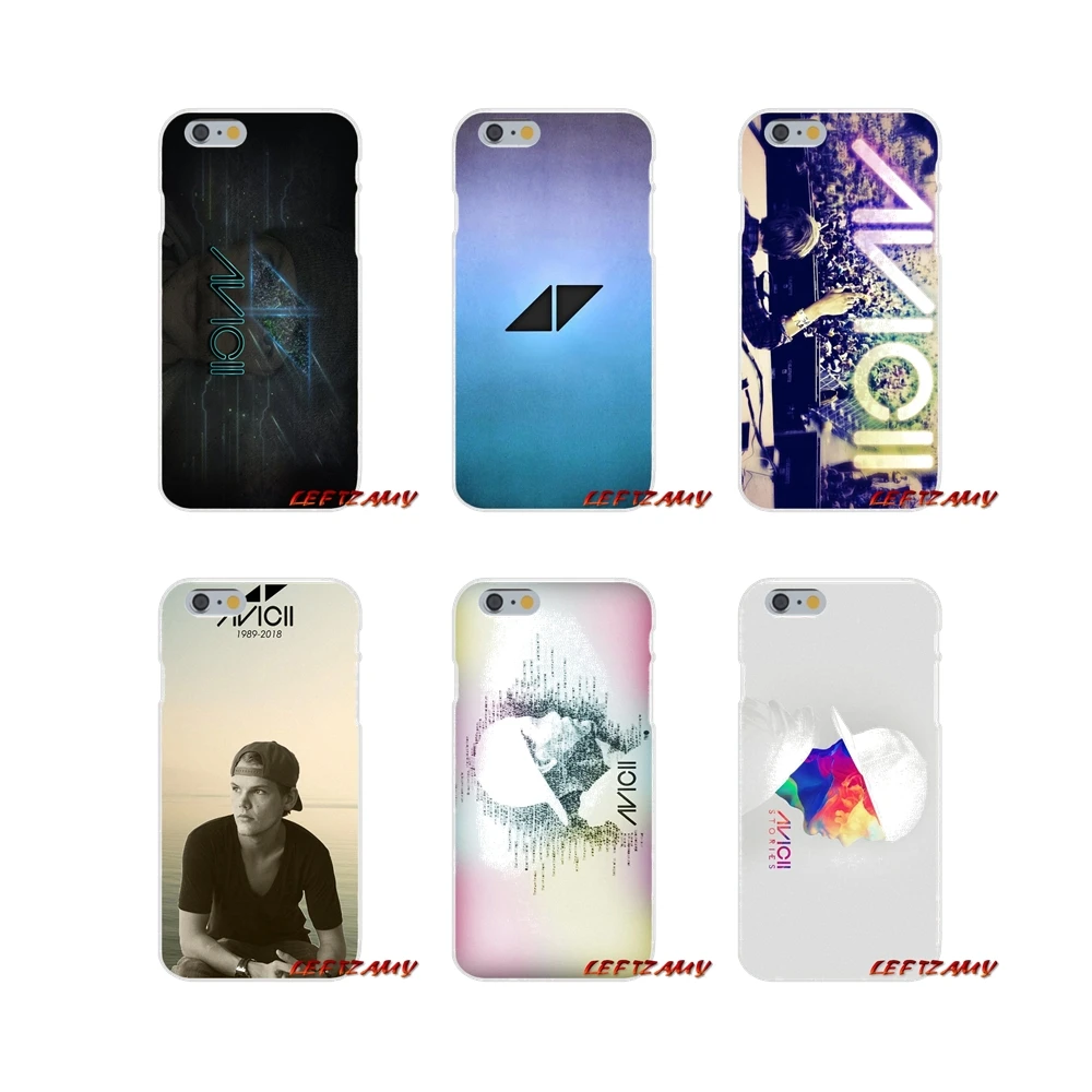 

For Samsung Galaxy S3 S4 S5 MINI S6 S7 edge S8 S9 Plus Note 2 3 4 5 8 Accessories Phone Shell Covers Avicii DJ Logo Tim Bergling