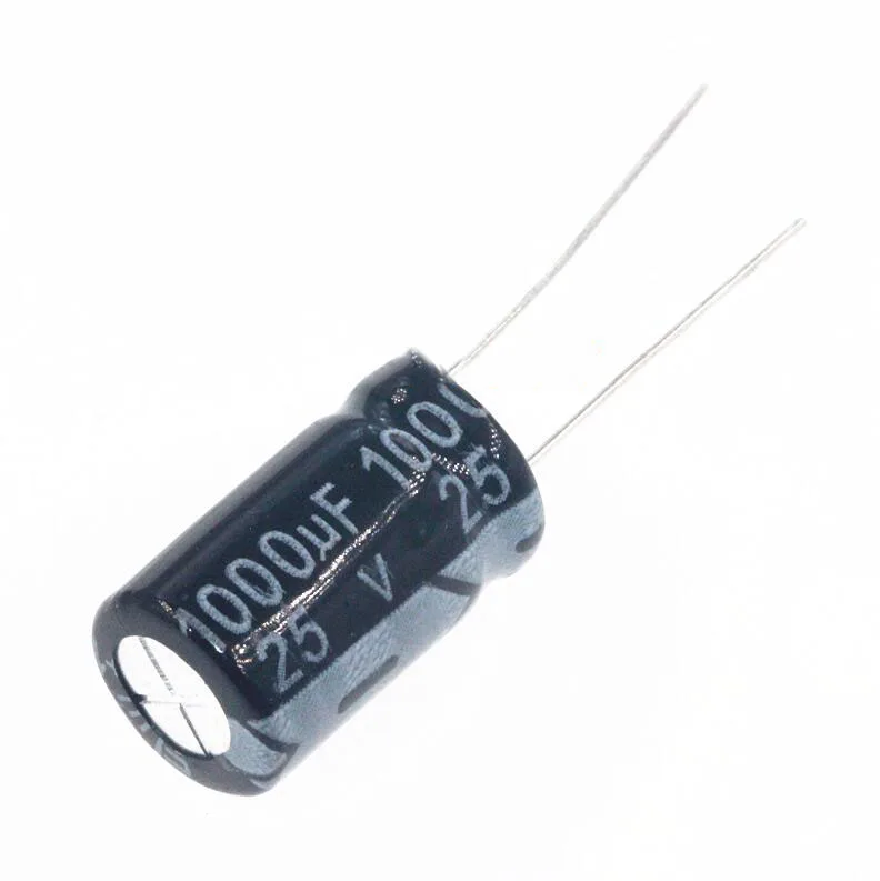 

20PCS 25V1000UF 10*17mm 1000UF 25V 17x10 mm Aluminum Electrolytic Capacitor DIP