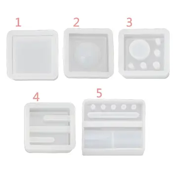 

Silicone Mold Card Storage Pen Holder Ashtray Epoxy Resin Mold Jewelry Making