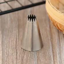 4B насадка из нержавеющей стали с открытой звездой насадка для выпечки инструменты для приготовления печенья глазурь насадки для украшения торта кекса среднего размера