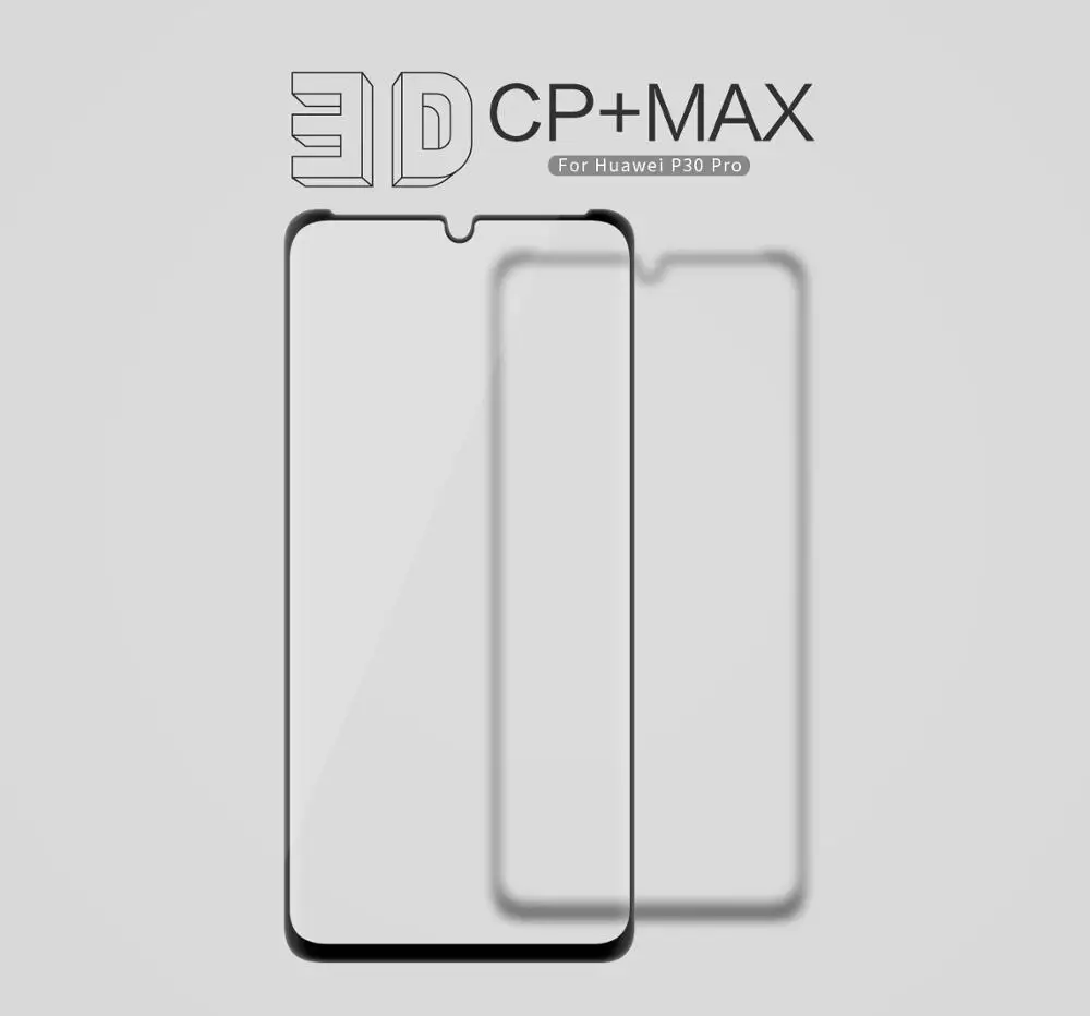 Защитная пленка для экрана Nillkin 3D CP+ MAX из закаленного стекла для huawei P30 Pro