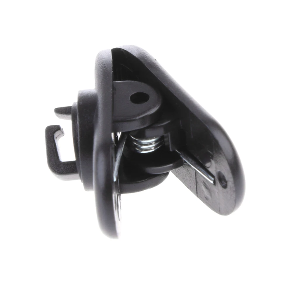 10 Pack New Headphone Cable Wire Cord Collar Clip Clamp Headset Cable Clip Black / White