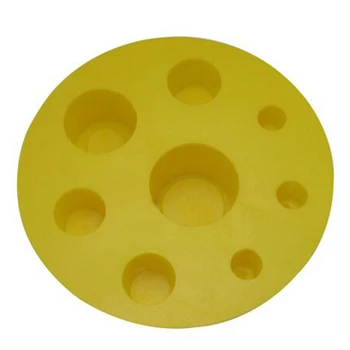 

50Pcs Plastic Disposable Yellow Ink Cup Cap Holder 2015 New Professional Tattoo Accessory accessoire de tatoo Tattoo Supplies