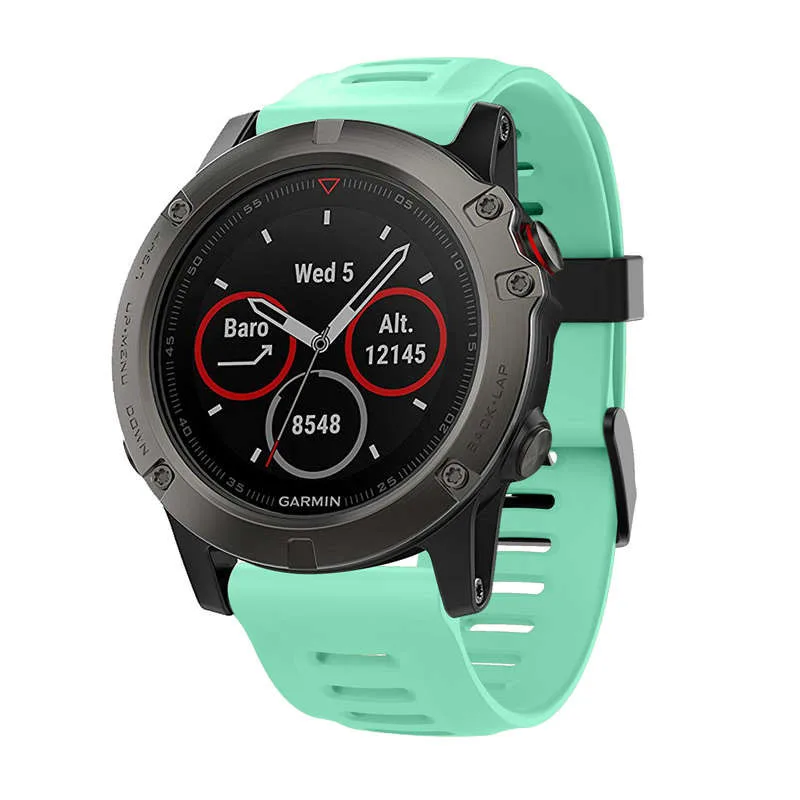 Ремешок для часов Garmin Fenix 3/3HR 26 мм силиконовый ремешок Fenix3 / 5X браслета с hd