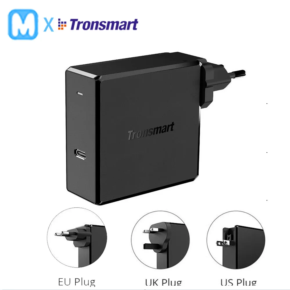 

Tronsmart WCP02 60W Type C Wall Charger Power Delivery 3.0 Fast Charger Quick Charge 3.0 Phone Charger MacBook Laptop Charger