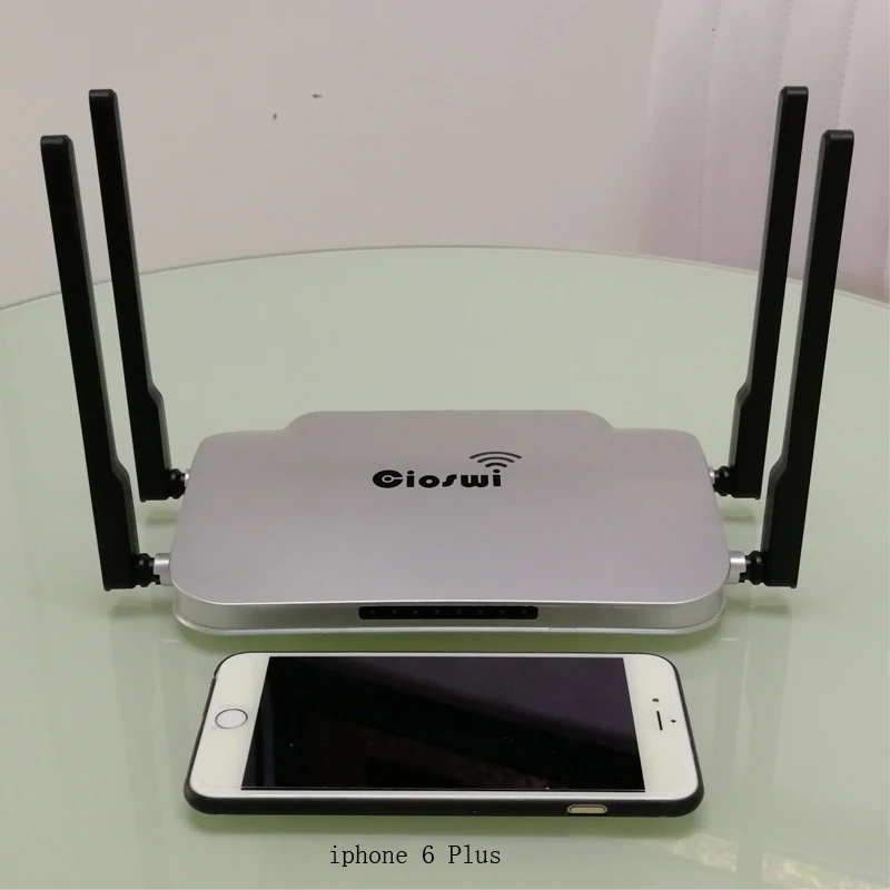 Cioswi Openwrt маршрутизатор Wi-Fi ретранслятор 1200 Мбит Dual Band 2,4 ГГц/5 ГГц, USB 2,0 Wifi адаптер 12 В Wi-Fi точка доступа Поддержка технология Iqos