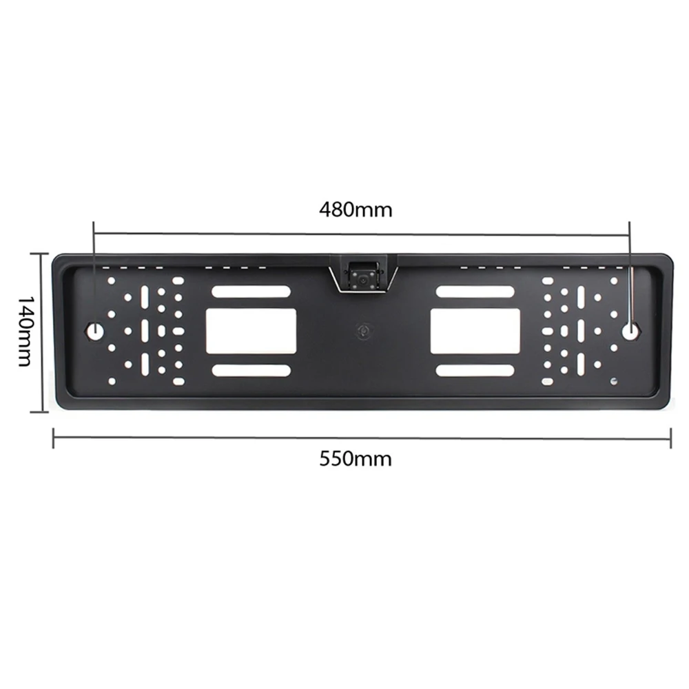 Автомобильная камера заднего вида, Европейская Рамка номерного знака, запасной автомобильный номер, водонепроницаемая, 170 градусов, ПЗС, ночное видение, парковочная камера заднего вида