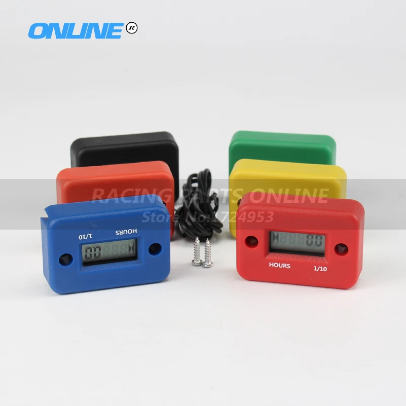 

Waterproof LCD Display Digital Tachometer Tacho Gauge Hour Meter For Motorcycle 2/ 4 stroke gasoline engine atv snowmobile
