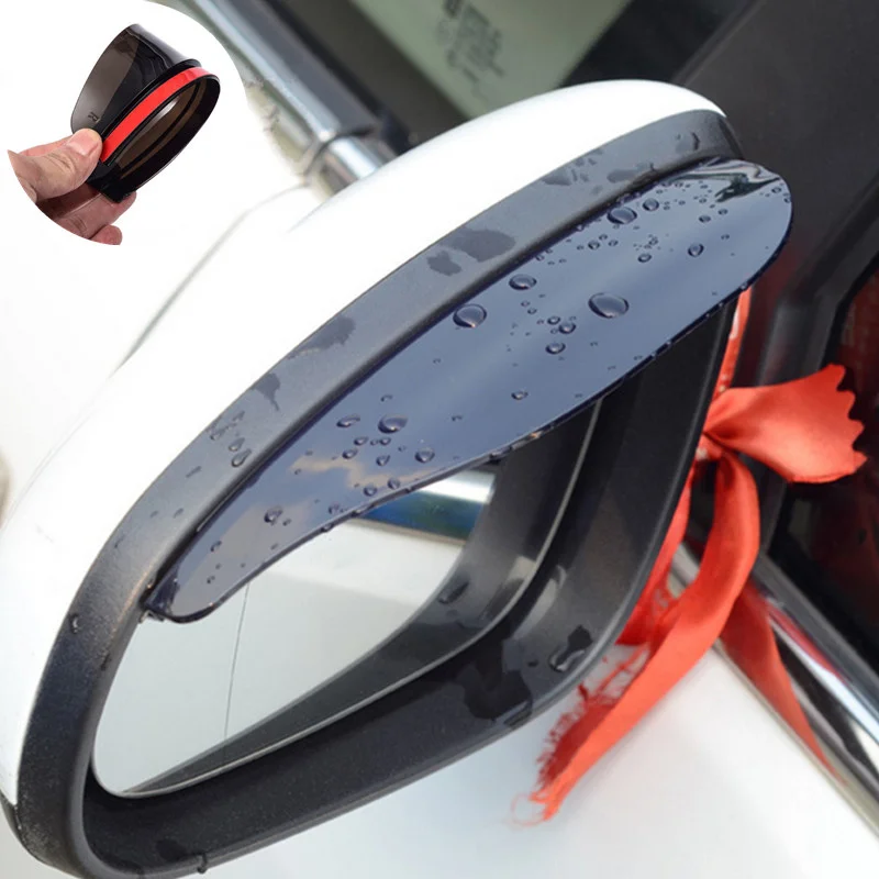 

Car Accessories Rearview Mirror Rain eyebrow Rain Cover for SsangYong Actyon Turismo Rodius Rexton Korando Kyron Musso Sports