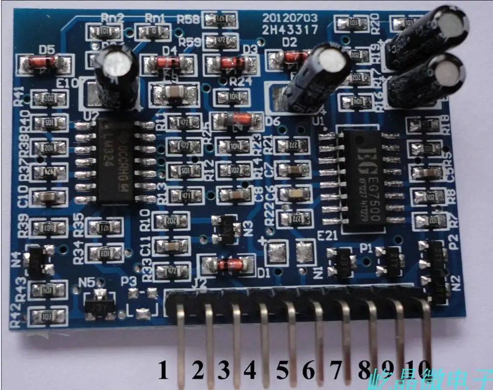 Drive EG7500 inverter boost push pull switching power supply board is