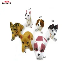 ZATOOTO(4 шт./партия) прекрасный встряхиватель собака автомобиль предметы интерьера автомобиля эмблемы и аксессуары для автомобиля