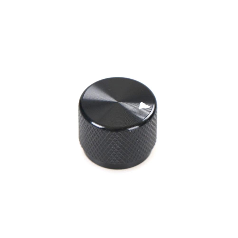 

1Pcs Potentiometer Knob Audio Volume Knob Encoder Knob 20*15.5 Black Aluminum Alloy Potentiometer Knob High Quality