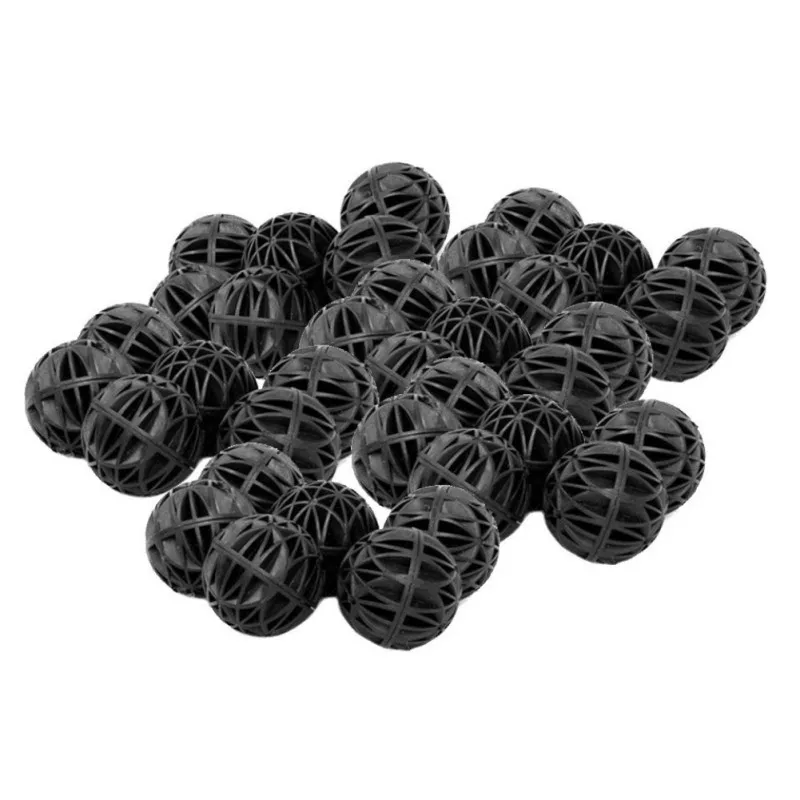 100pcs Practical Aquarium Bio Balls Fish Tank Filters Black Ball 16MM/26MM AB | Дом и сад